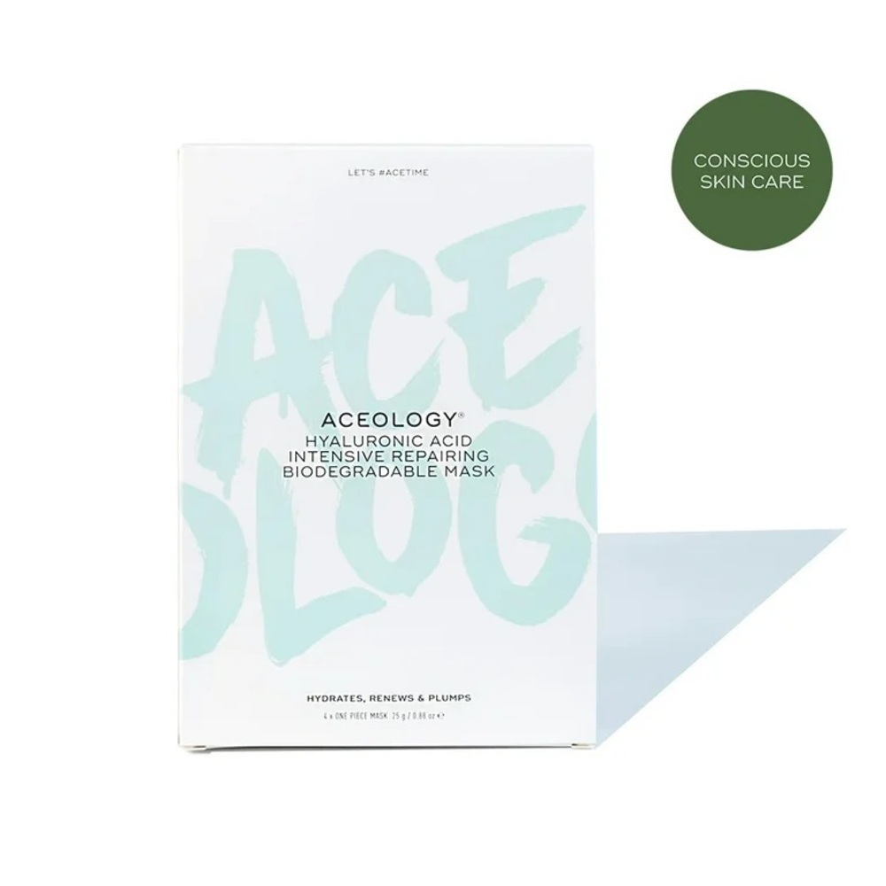 GLAMGLOW: 3 pack aceology hyaluronic acid face masks 🧖‍♀️